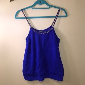Blue Charlotte Russe top!